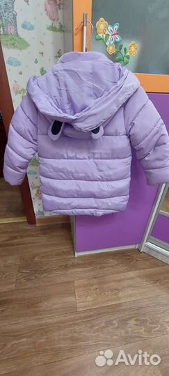 Куртка на девочку 128