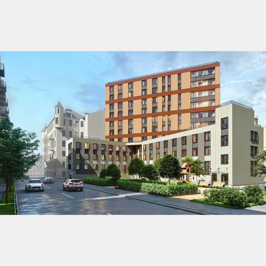 3-к. апартаменты, 115,8 м², 3/10 эт.