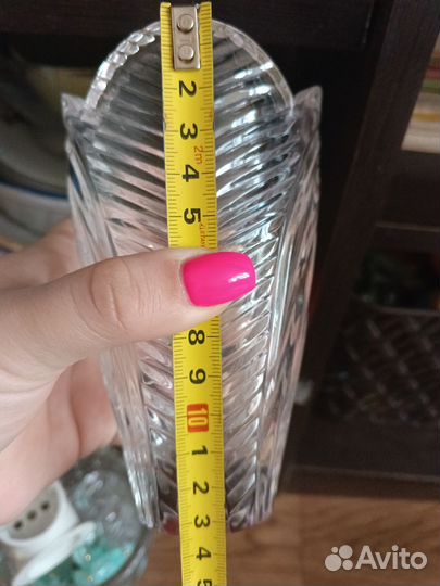 Ваза хрустальная СССР конфетница