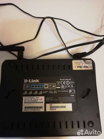 Роутер WI-FI D-Link DIR-300
