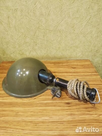 Синяя лампа для прогревания