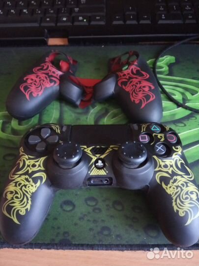 Защитный силиконовый чехол для dualshock PS4