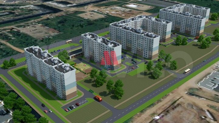 2-к. квартира, 54,7 м², 5/10 эт.