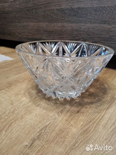 Хрустальный салатник