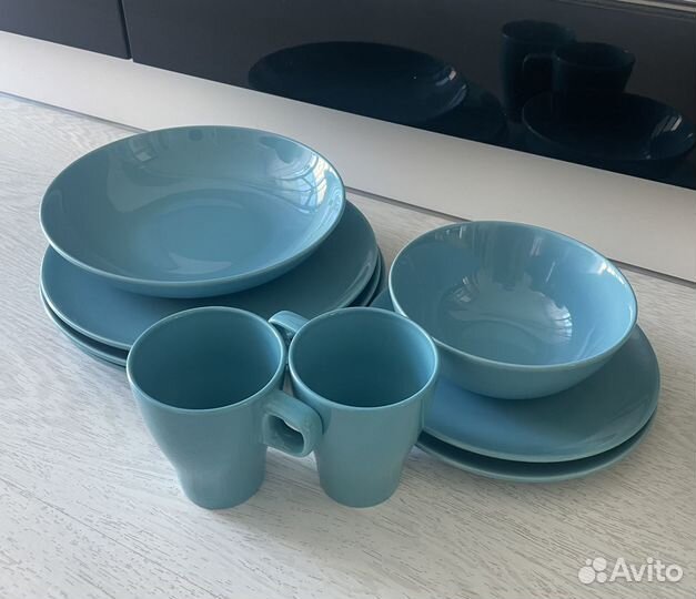 Фэргрик IKEA тарелки кружки