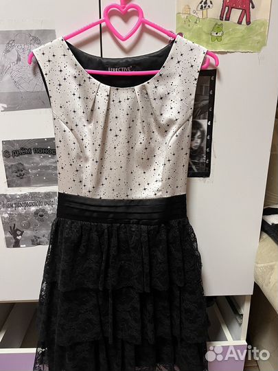Платье для девочки размер S-M