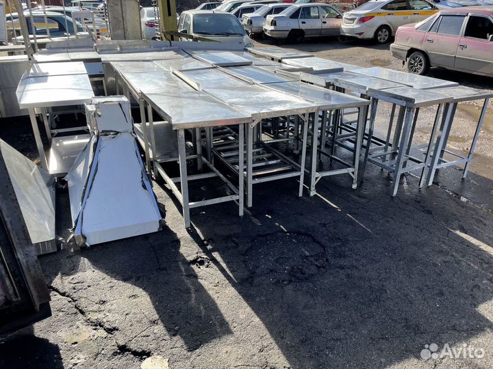 Столы мойки шпильки котломойки стеллажи из нерж