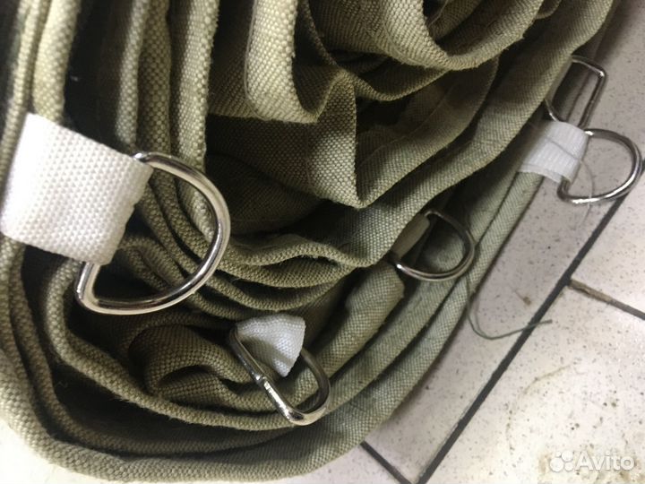 Брезент бунтовый с люверсами СССР