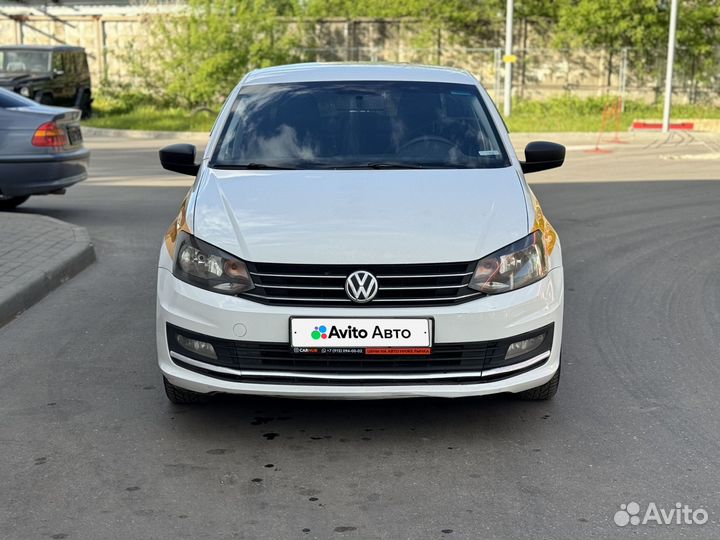 Volkswagen Polo 1.6 AT, 2019, 247 431 км