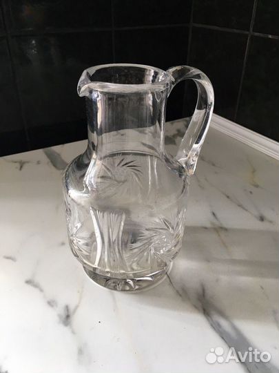 Кувшин хрустальный, Bohemia стаканы