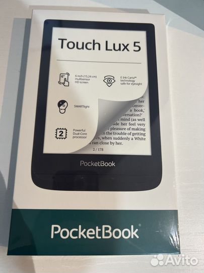 Электронная книга Pocketbook 628 touch lux 5