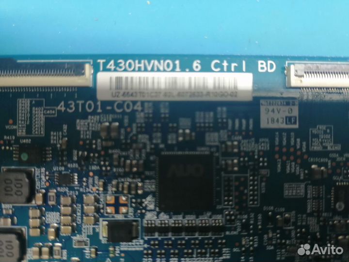 T-CON T430HVN01.6 Ctrl BD 43T01-C04