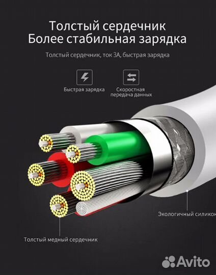 Кабель USB 2.0 x TypeC Lider Mobile LD25