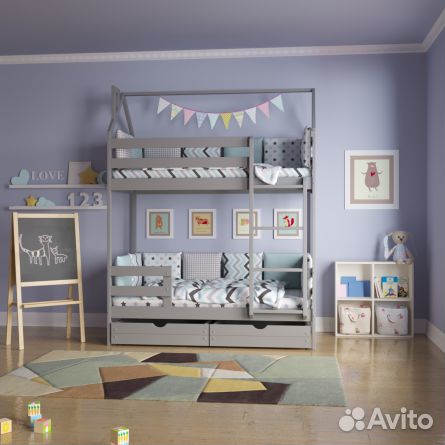 Двухъярусная кровать