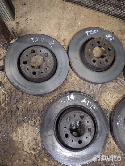 Тормозные диски volvo передние