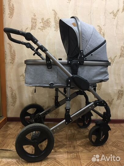 Детские коляски 3 в 1 бу luxmom