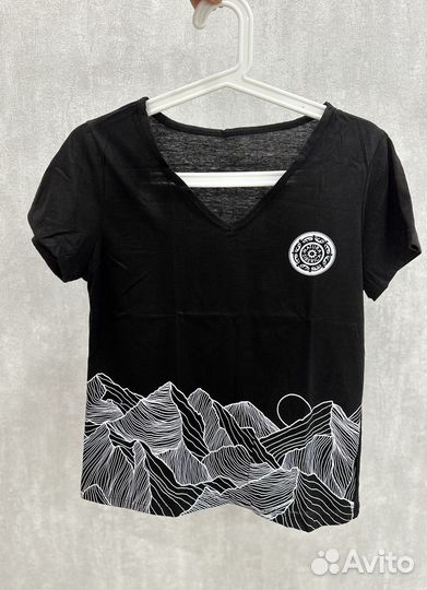 Футболка черная женская natura siberica