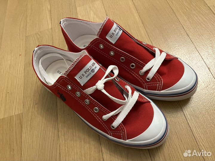 Текстильные кеды женские US Polo Assn