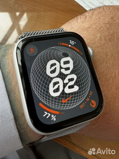 Часы apple watch series 5 44 mm Nike