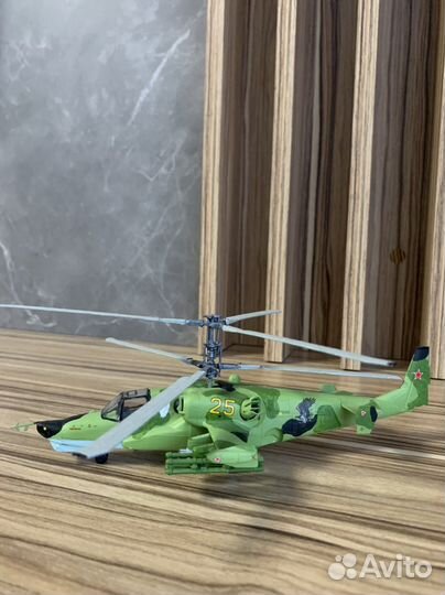 Модель вертолета ка-50 ручная работа