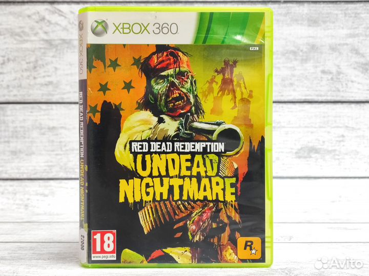 Red Dead Redemption Undead Nightmare (Xbox 360) Б