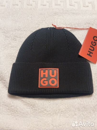 Шапка мужская hugo, новая