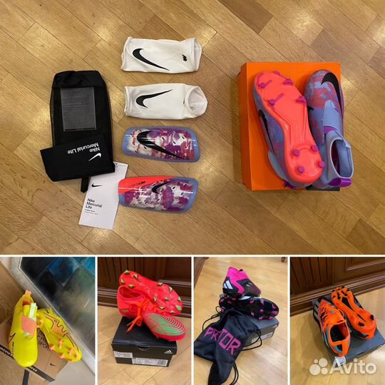 Детские футбольные бутсы Nike,Adidas оригинал