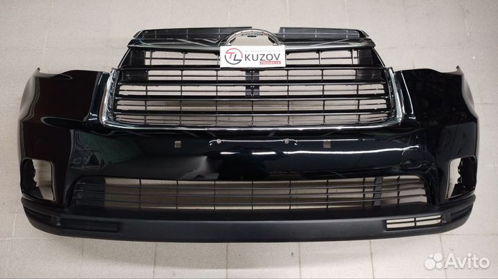 Бампер передний Toyota Highlander XU50 2013-2016