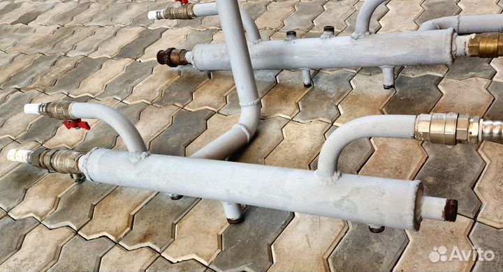 Гидрострелка, расширительный бак, труба дымохода