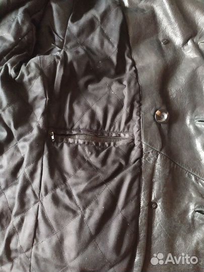 Кожаная куртка мужская