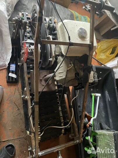 Мотобуксировщик мотособака