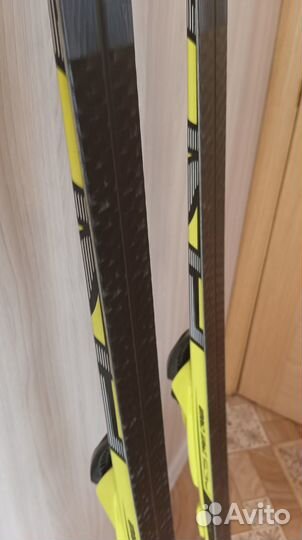 Беговые лыжи fischer sprint crown с насечками