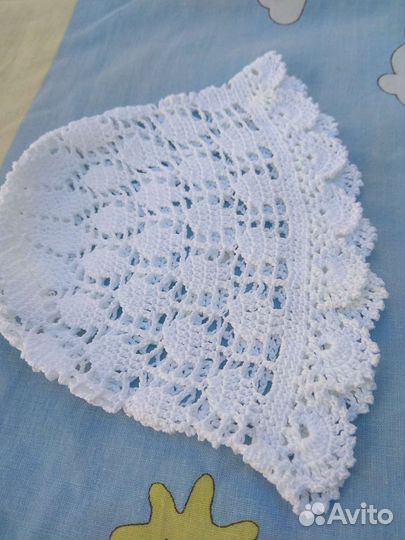 Вязаная панама