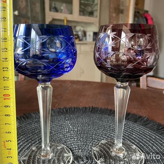 Хрустальные бокалы цветные katharinen германия