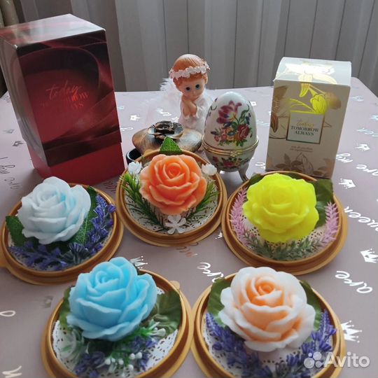 Букет из мыларучной работы на 8марта