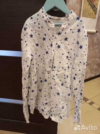 Рубашки школьные 146 см и 158-164