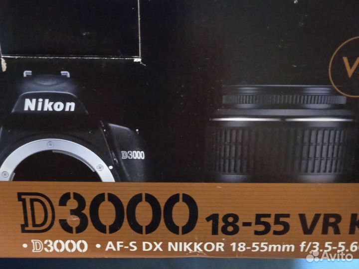 Фотоаппарат nikon D3000 18-55