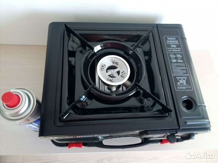 Плита газовая походная с переходником