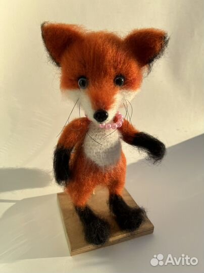Лисичка вязаная