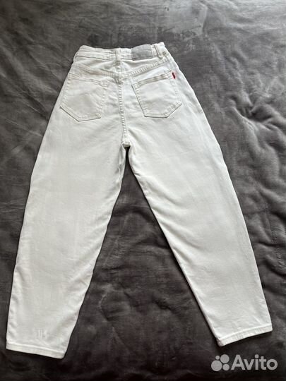 Джинсы белые denim american apparal