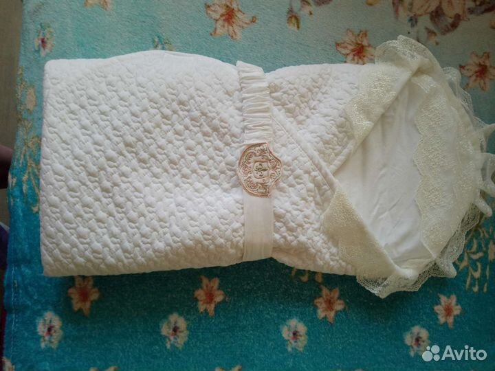 Конверт на выписку для девочки осень