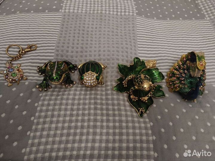 Шкатулка лягушка сувенир