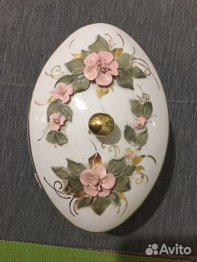 Шкатулка ручная работа фарфор