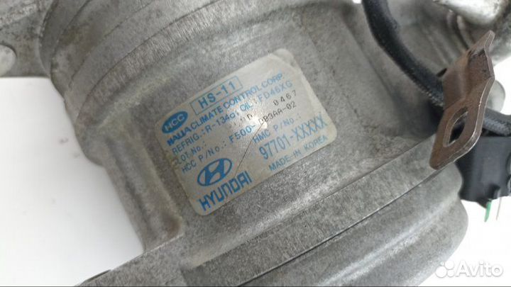 Компрессор кондиционера Kia Picanto G4HE 2007