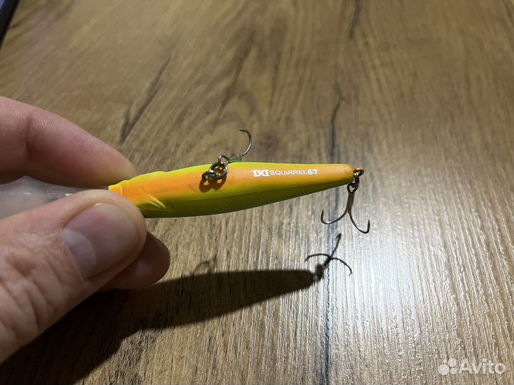 Воблер Jackall DD Squirell 67 matt tiger