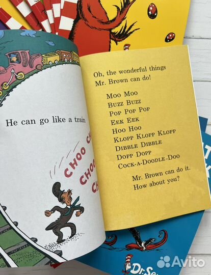 Dr Seuss 20 книг Английские книги детям