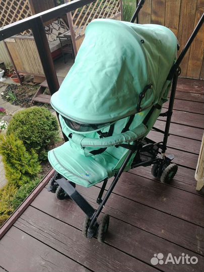 Детская складная коляска трость