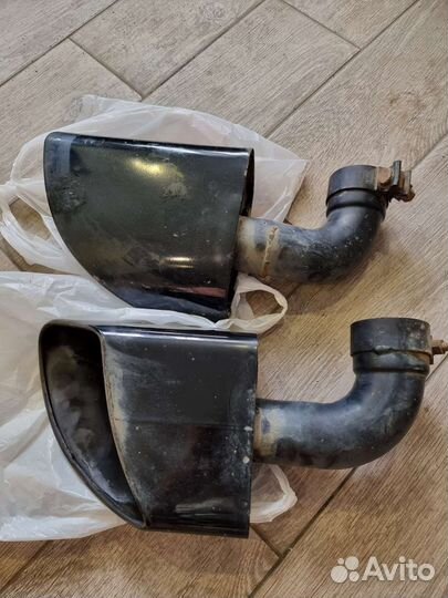 Насадки глушителя touareg