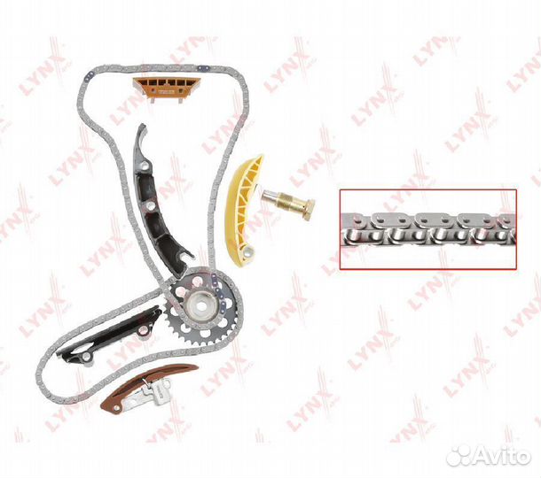 Комплект цепи грм touareg