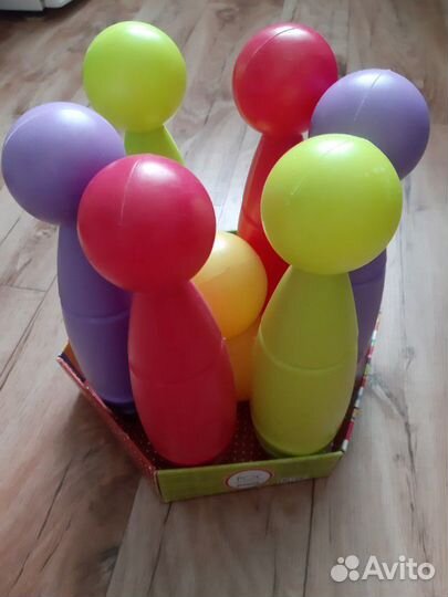 Кегли детские